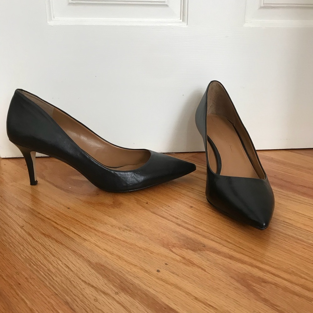 Banana Republic Black Kitten Heels
